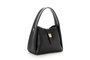 Vince Camuto Turin Bolso de Mano Negro 100% Piel de Polivinilo Elegante y Sofisticado para Mujer